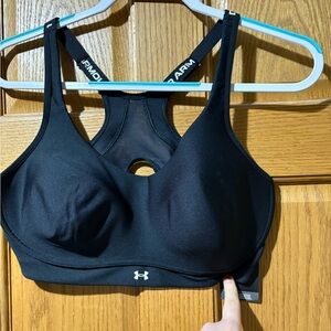 NWT Under Armour Black Sports Bra